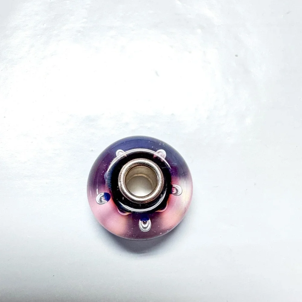 Trollbeads Retired Eye of the Cyclone Glass Bead Charm TGLBE-10143 25S‎ LAA